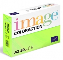 Papír xer. Coloraction A3, 80 g, reflexně zelený/Rio