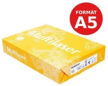 Papír xerografický Multilaser, A5, 80 g, 500 listů