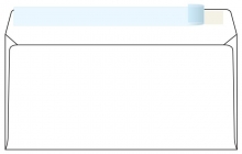 Obálka DL samolepicí s krycí páskou, 1.000 ks