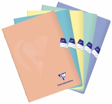 Sešit A4 link. 444 Clairefontaine Mimesys, 40 l., past. mix