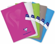 Sešit A5 linkovaný 544 Clairefontaine Mimesys, 40 l., mix