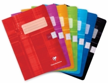 Sešit A5 čtverečkovaný 545 Clairefontaine Metric, 40 l., mix