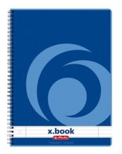 Blok kroužkový College X Book A4, linkovaný, 80 listů
