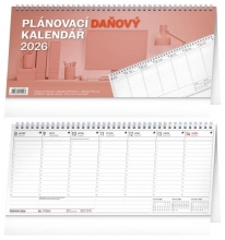 Kalendář stolní, Plánovací daňový 2026