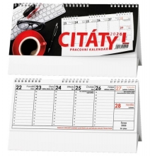 Kalendář stolní, Citáty I. 2026
