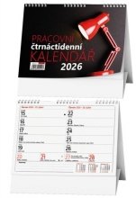 Kalendář stolní, Pracovní čtrnáctidenní 2026
