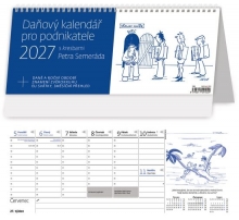 Kalendář stolní, Daňový pro podnikatele 2027