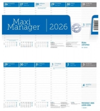 Kalendář stolní, Maximanager 2026