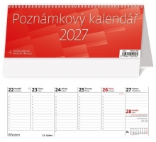 Kalendář stolní, poznámkový OFFICE 2027