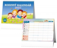 Kalendář stolní, rodinný 2027