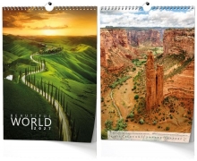Kalendář nástěnný, Beautiful world 2027