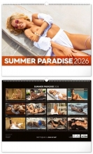 Kalendář nástěnný, Summer Paradise 2026