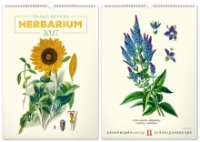 Kalendář nástěnný, Vintage plakáty - herbář 2027