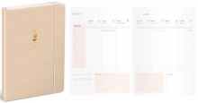 Diář Inspirační, týdenní, A5, Beige 2026