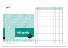 Tiskopis Kniha pošty, A4, 80 listů, OPTYS