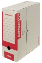 Archivní box Emba, 110 mm, červený