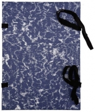 Deska spisová s tkanicí A4, modrá