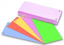 Roztřiďovač papírový 10,5 x 24 Classic, růžový, 100 listů
