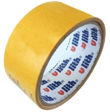 Páska lepicí 38 mm x 5 m, oboustranná, žlutá