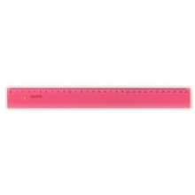 Pravítko Koh-i-noor, 30 cm, růžové