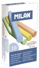 Křída MILAN, kulatá, mix barev, 10 ks