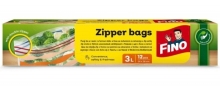 Sáček uzavírací Fino Zipper Bags, 3 l, 12 ks