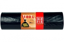 Pytel na odpad Alufix 180 l, 45 mic, černý, 10 ks