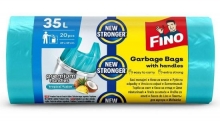 Pytel na odpad Fino Color Aromatic 35 l s uchy, 20 ks, modrý