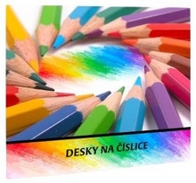 Desky na číslice, Pastelky