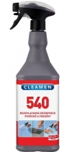 Prostředek čisticí CLEAMEN 540, dezinfekce ploch, 1 l