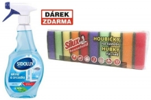 Prostředek Sidolux Window 500 ml, arctic, 5 ks - Akce