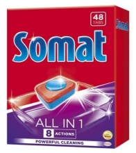 Tablety do myčky Somat All in 1, 52 ks