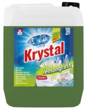 Prostředek čisticí Krystal na nádobí, 5 l, lemongrass