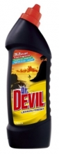Prostředek čisticí Dr. Devil na WC, 750 ml, Lemon