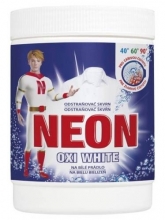 Odstraňovač skvrn Neon Oxi White na bílé prádlo, 750 g