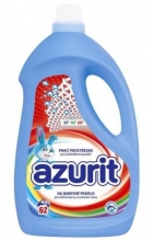 Gel na praní Azurit, na barevné prádlo, 2,48 l, 62 dávek