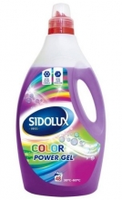 Gel na praní Sidolux power gel color, 1,92 l, 48 dávek