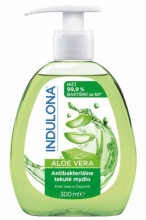 Mýdlo antibakteriální Indulona 300 ml, aloe vera