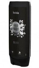Šampon Isolda Silver hair & body Click&Go, 550 ml