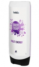 Mýdlo tělové Isolda Body Soap Click&Go 550 ml, Violet energy