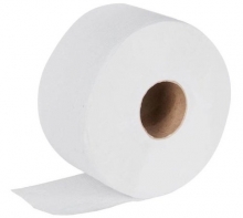 Papír toaletní Jumbo 19 cm, dvouvrstvý, bílý recykl, 6 ks