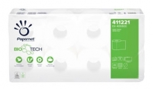 Papír toaletní BioTech, třívrstvý, 250 útržků, balení 8 ks