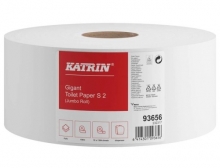 Papír toaletní Katrin Jumbo S2 93656, dvouvrstvý, 12 ks