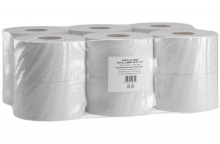 Papír toaletní Jumbo, dvouvrstvý, celulóza, 18 cm, 12 ks