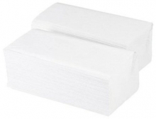 Ručníky papírové Z-Z, jednovrstvé, celulóza, 4.000 ks