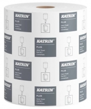 Ručníky papírové Katrin Plus Roll M2 97517, cel., role, 6 ks