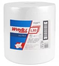 Ručníky papírové WypAll L30, třívrstvé, recykl, role, modré