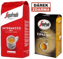 Káva Segafredo Intermezzo, zrnková, 1 kg, 3 ks - Akce