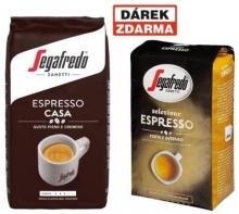 Káva zrnková Segafredo Espresso Casa, 500 g, 6 ks - Akce