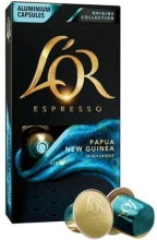 Kapsle kávové LO´R Espresso Papua New Guinea, 10 ks